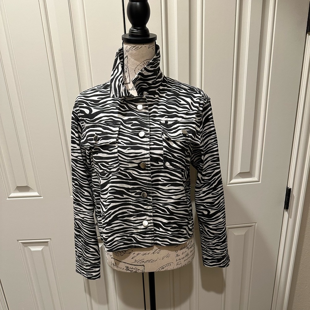 J+L Animal Print Jacket